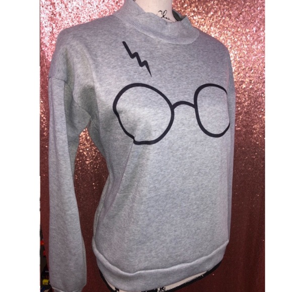 harry potter glasses sweatshirt